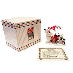 Coca Cola Heritage Collection Numbered Polar Bear "The Perfect Refreshment" 1999